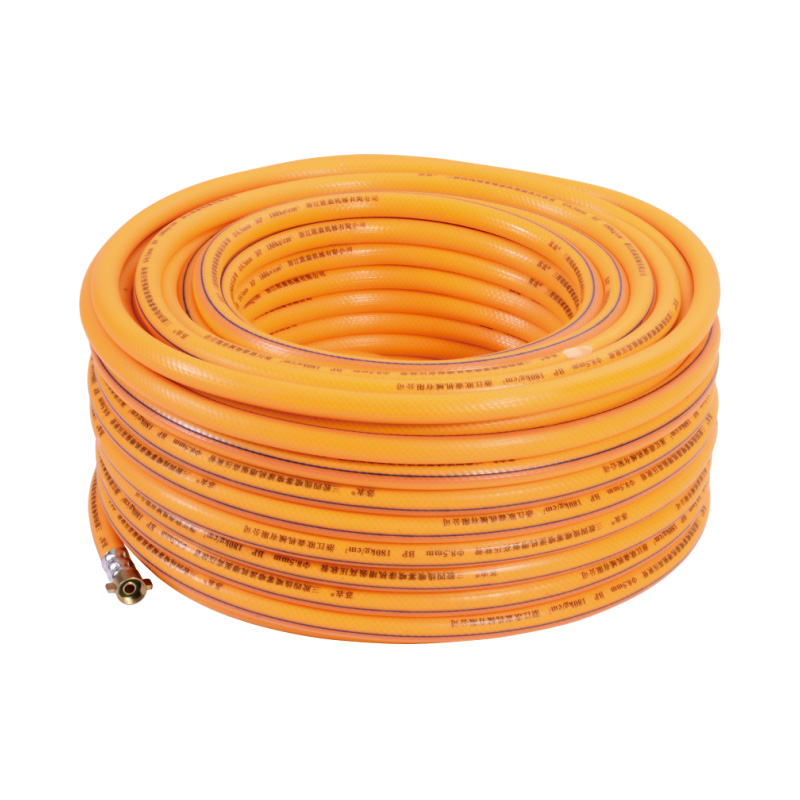 Three ply four threaded high-pressure spray hose