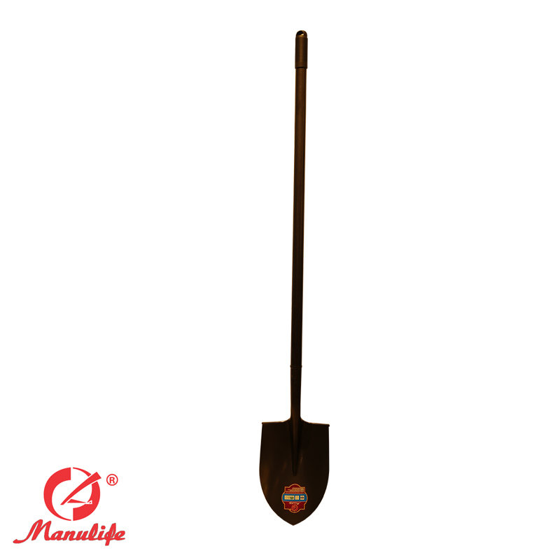 Long steel handle shovel HLS518MS