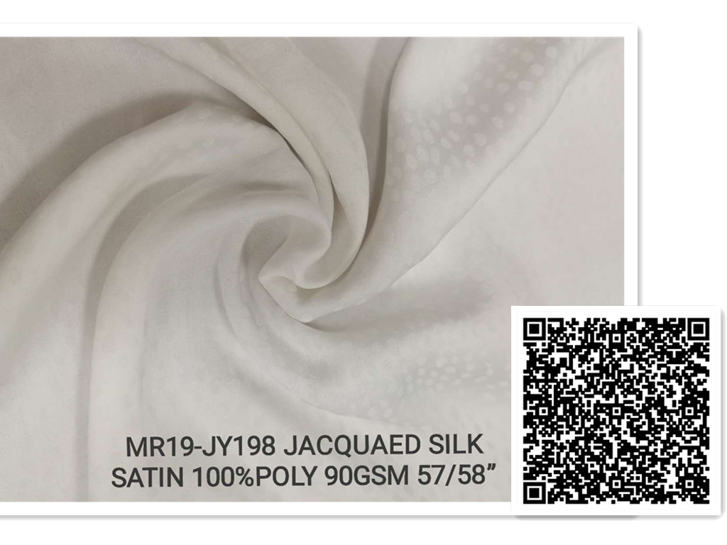 Jacquard Silk Satin