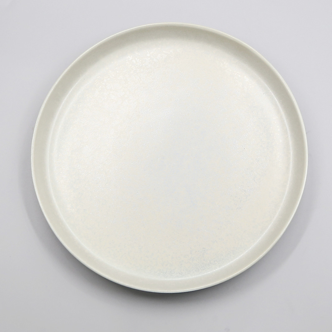 Plate,reactive glaze