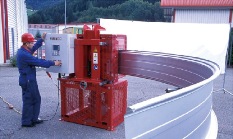 KR163 Standing Seam Roof Forming Machine