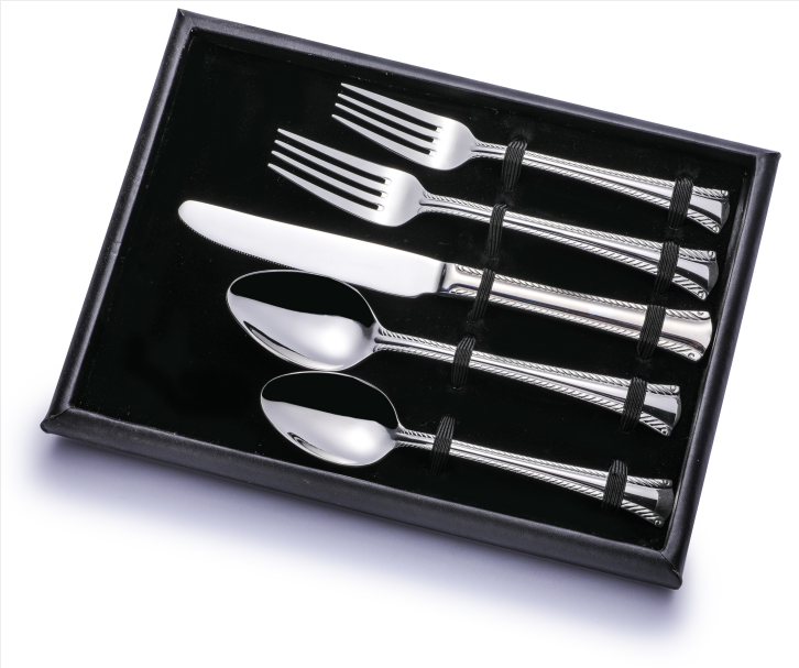 High grade Fork Knife and Spoon Stainless Steel Cutlery Set(5pcs)