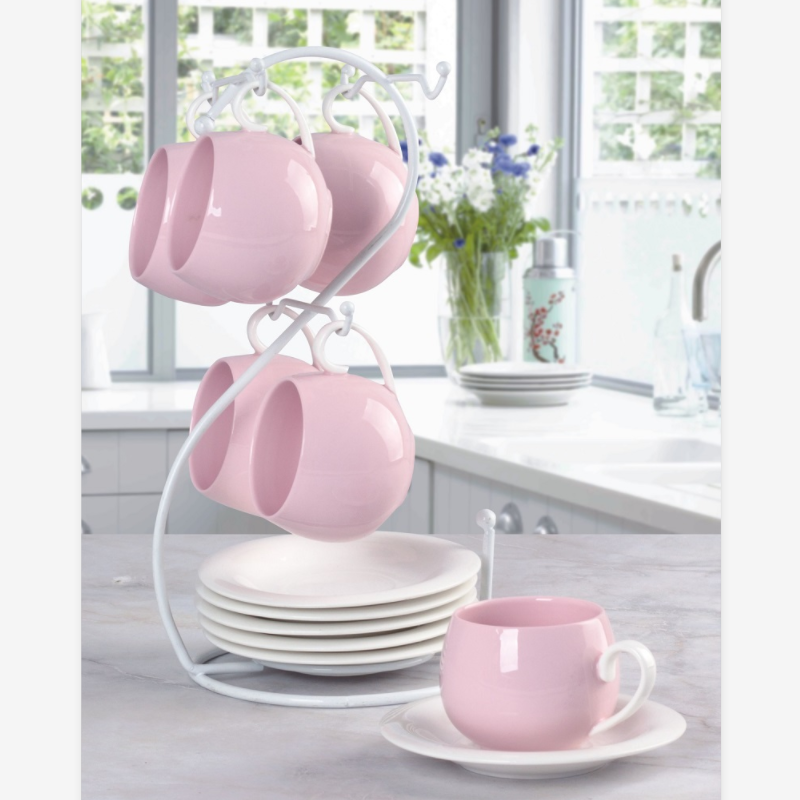 12pcs set 6cups & 6saucers