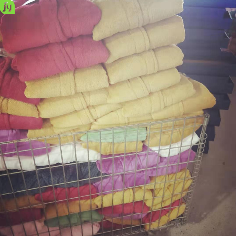 Stock bathrobe inventory