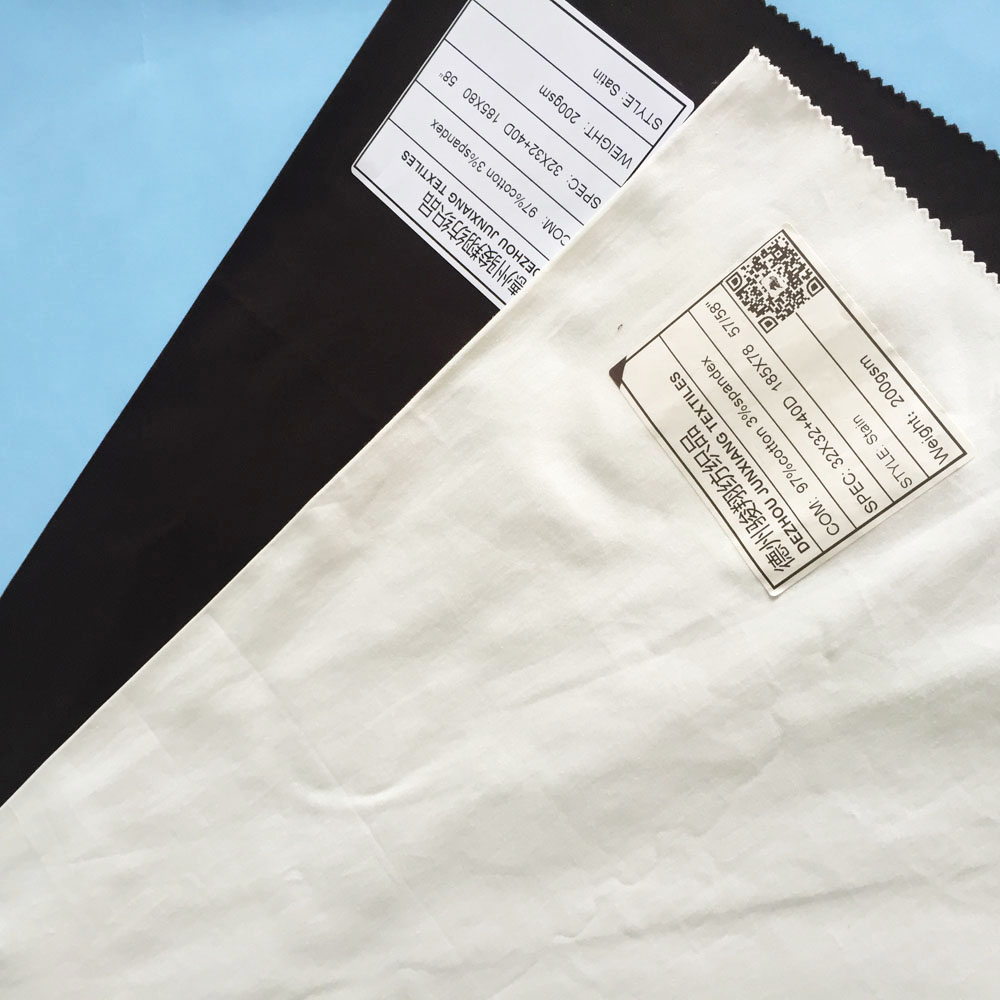 Spandex twill uniform fabric