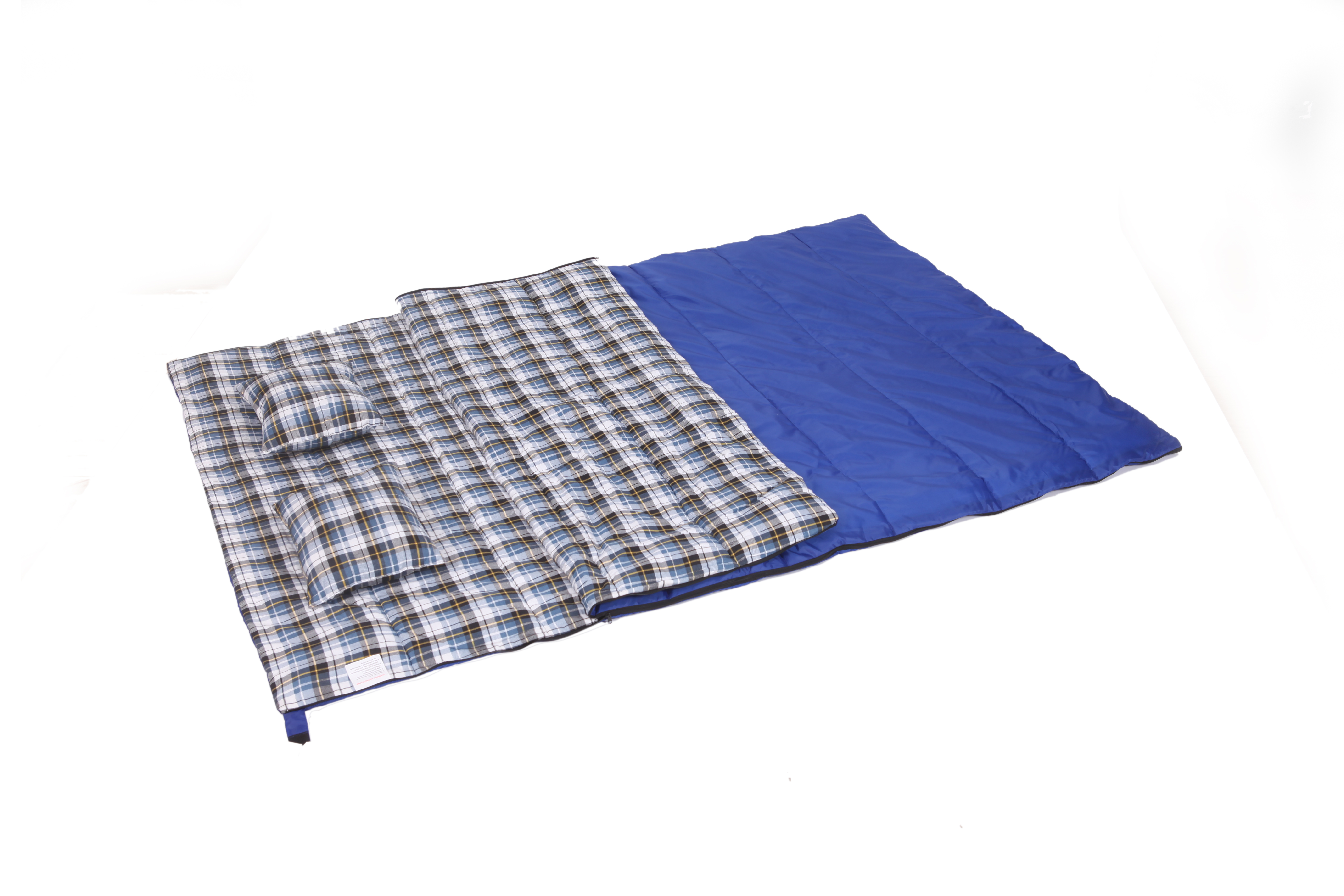 Double envelop sleeping bag