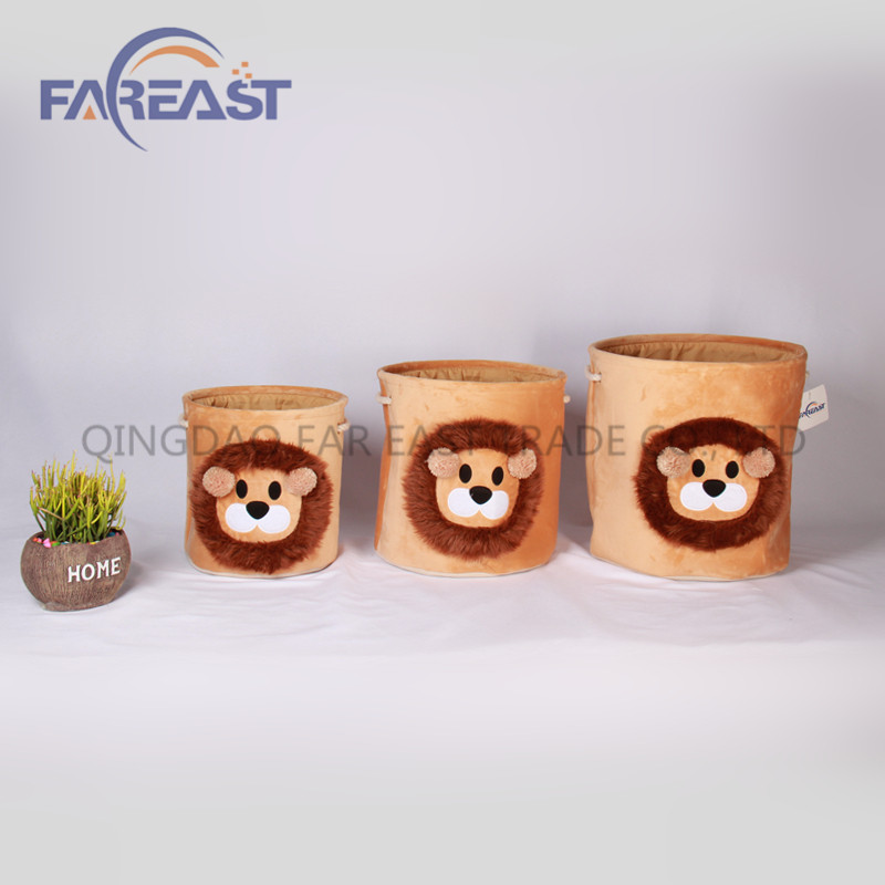 New Set of 3 Storage basket/cute basket/ Laundry hanper/ Children storage