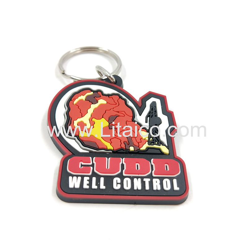 Customized Logo PVC Keychain