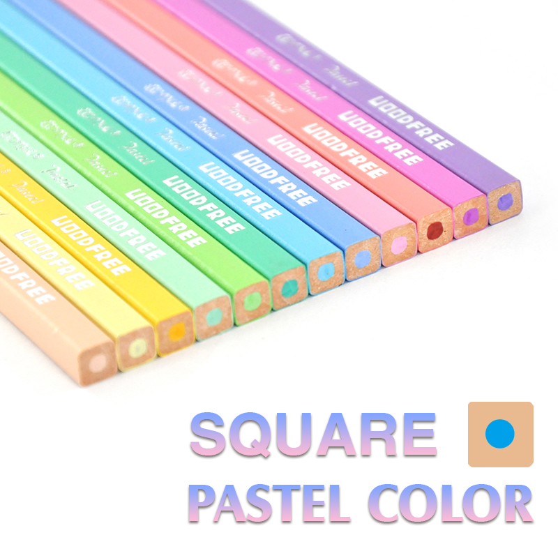 Color Pencils, Pastel Colored Pencil