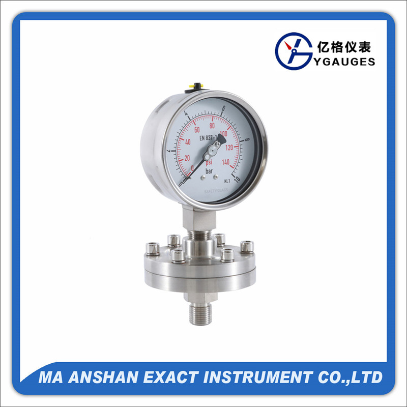 diaphragm pressure gauge-chemical pressure gauge-petro manometer