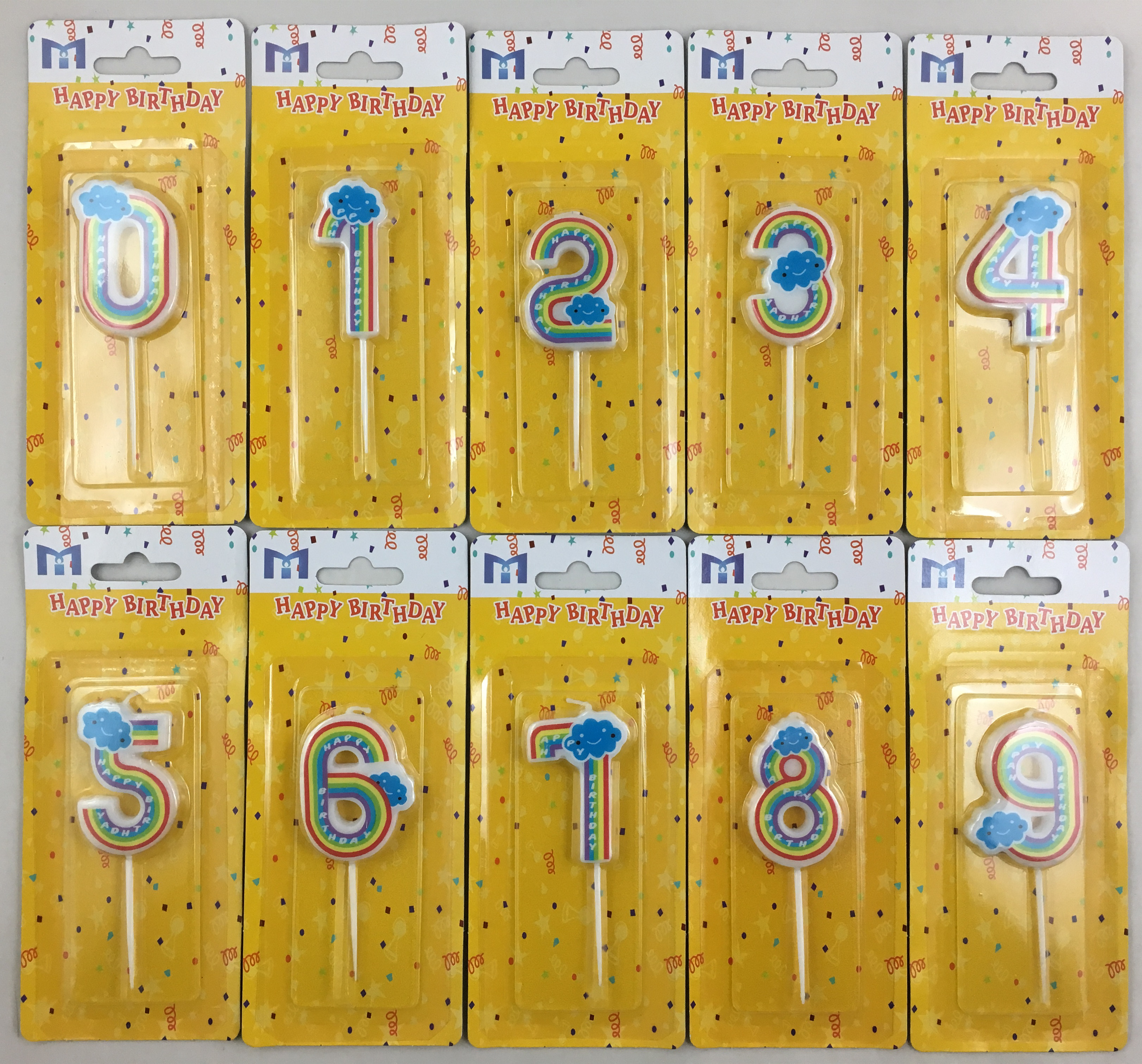 Number candle