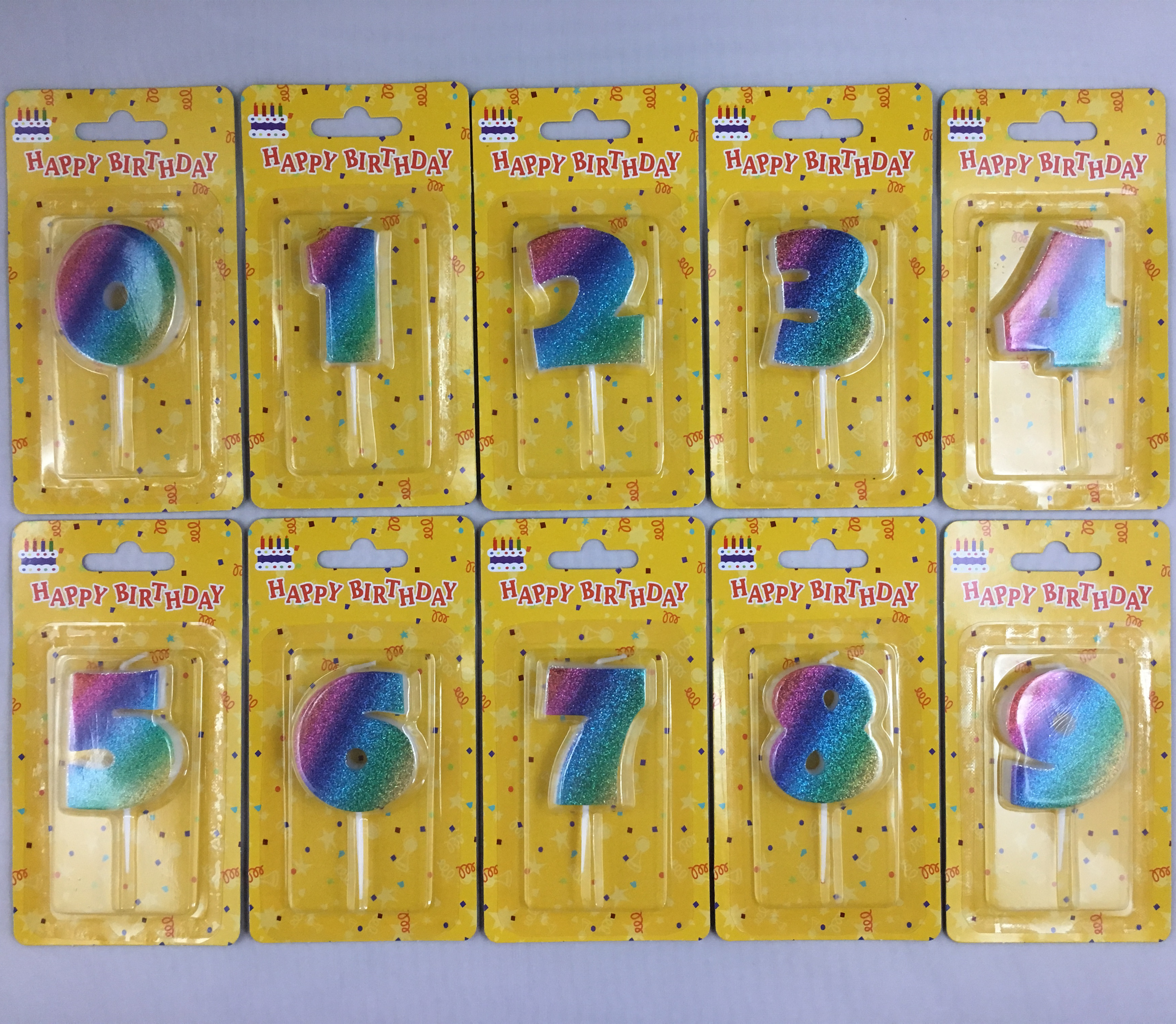 Number candle