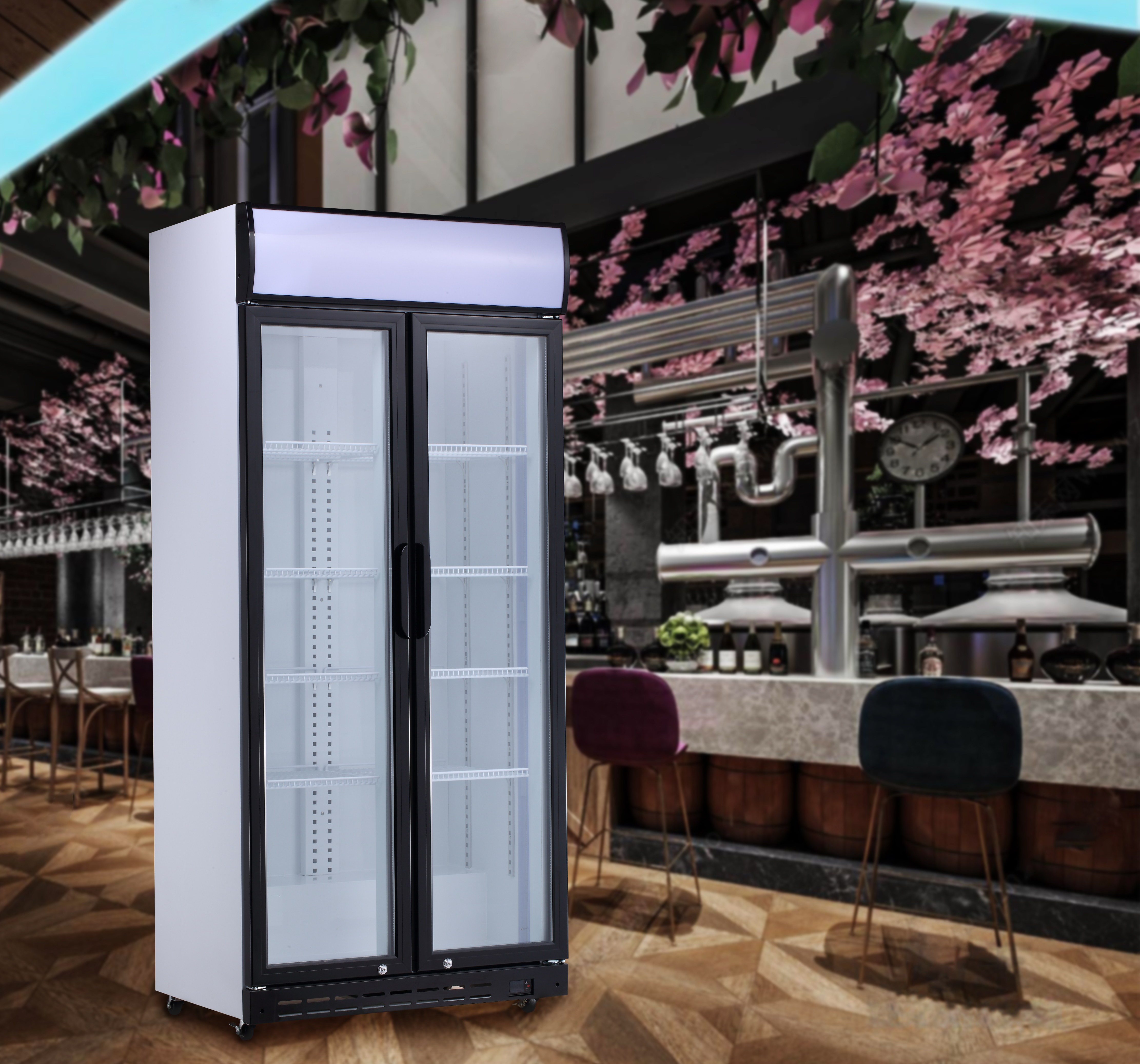 Multi-Door Upright Display Cooler