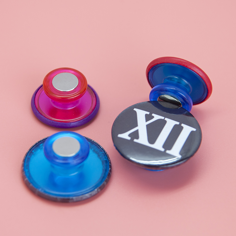 High Quality Mini Fridge Magnets Round Magnetic Button Whiteboard Magnets