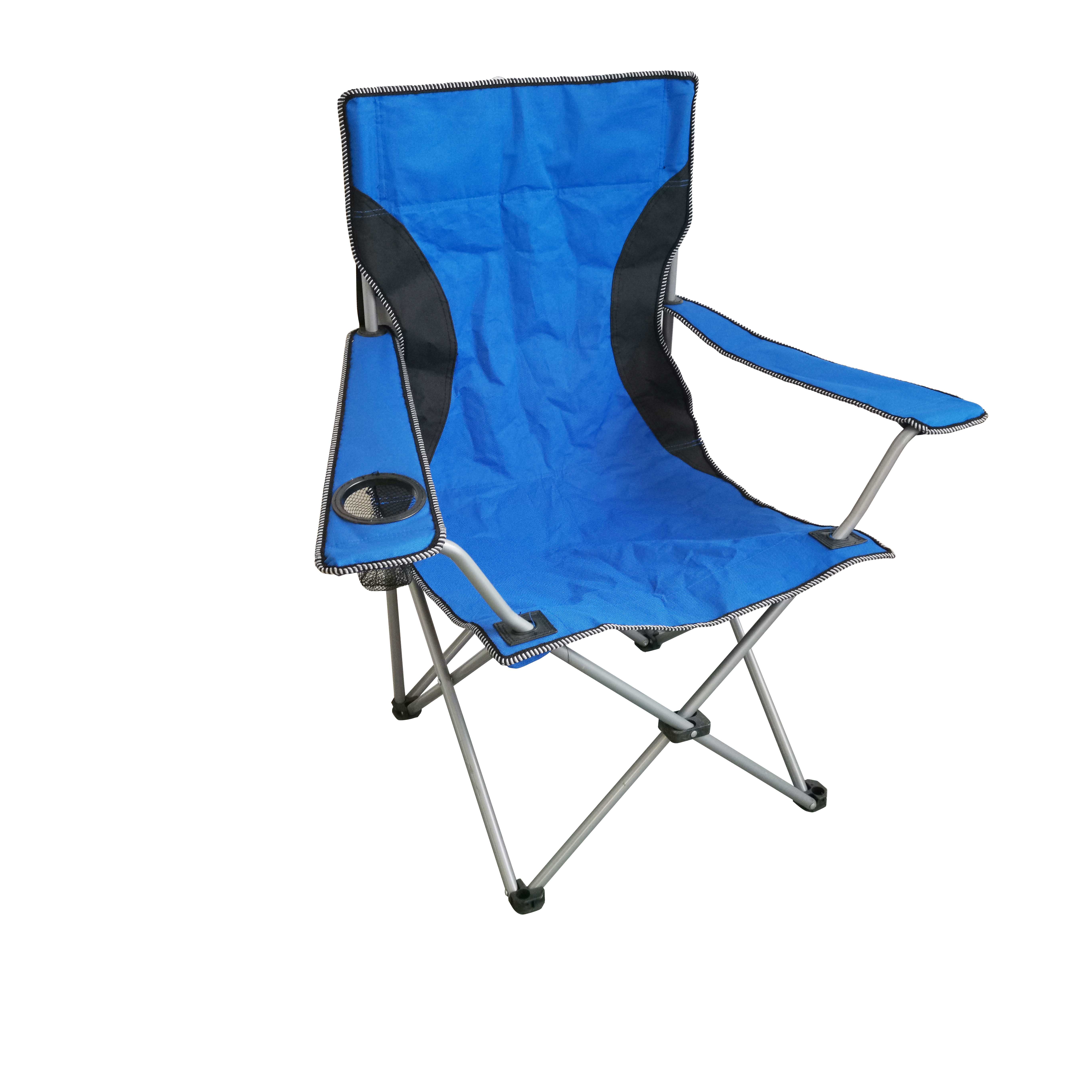Blue with Black Stiching Color Camping Chair