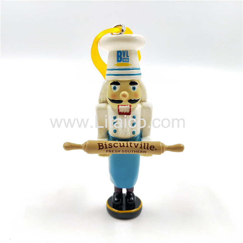 Chef statue resin ornament