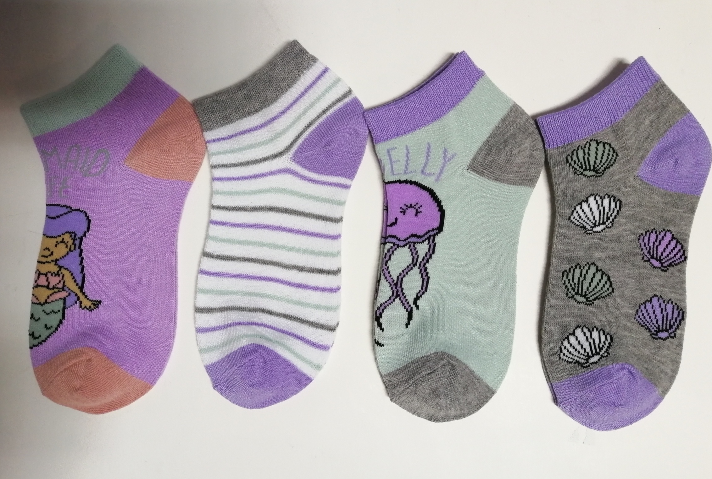 Girls no show socks