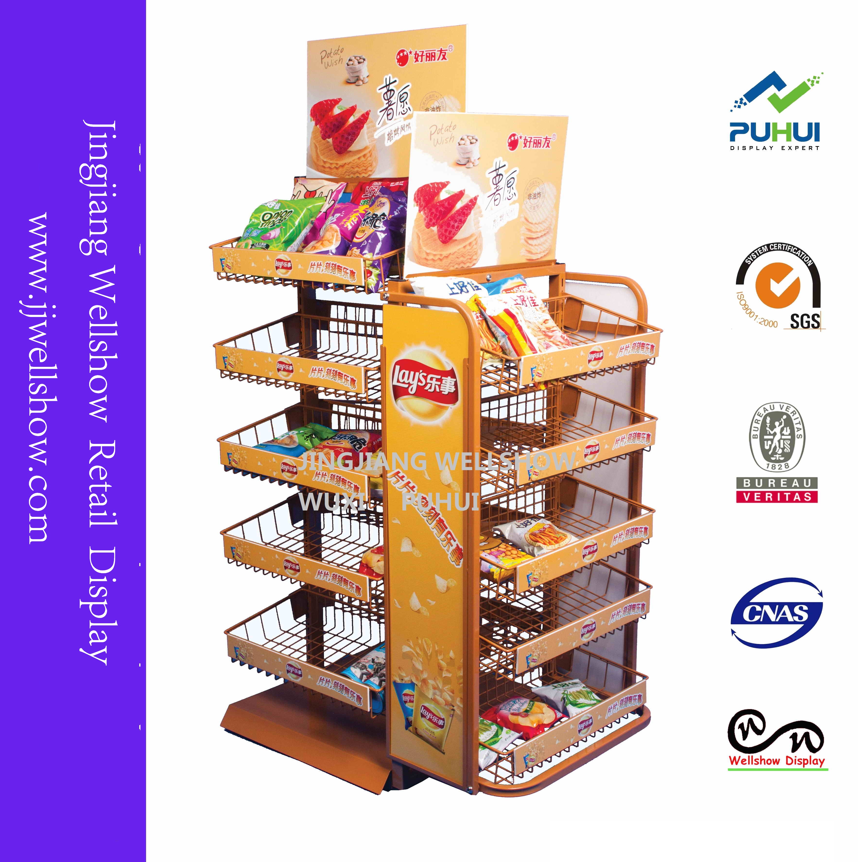 Floor display stand, display rack，display shelves ，shelves