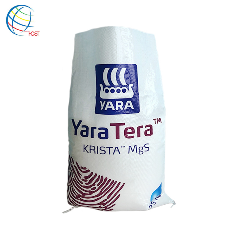 Wholesale Virgin Polypropylene Plastic PP Woven Chemical Material Bag Fertilizer Sack