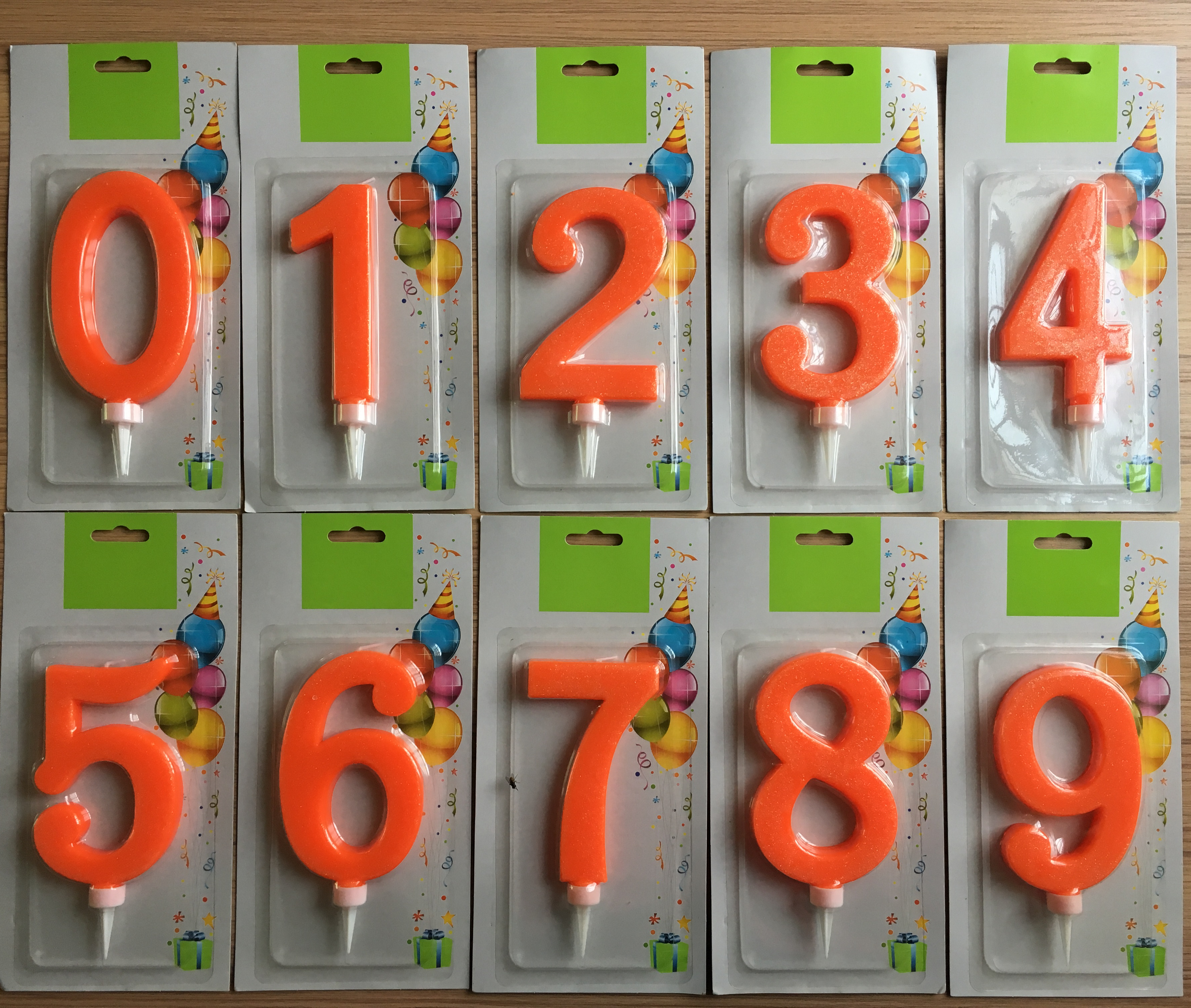 Number candle