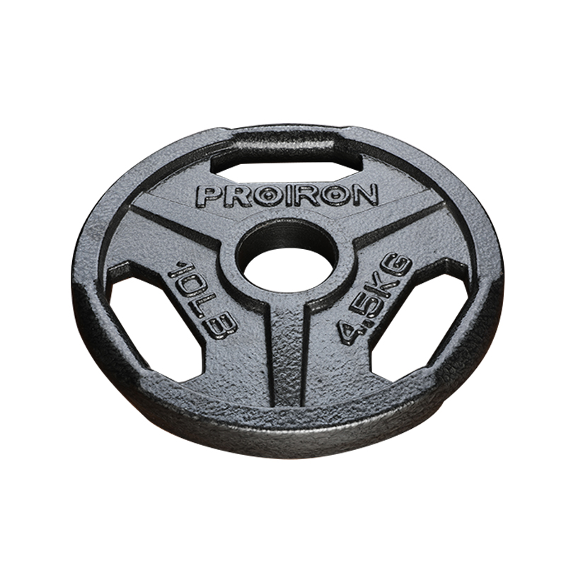 10LB Cast Iron Olympic Plates
