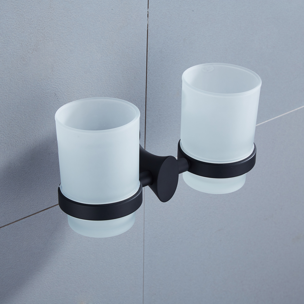 FBA-A360 wall mounted space aluminum bathroom tumbler holder