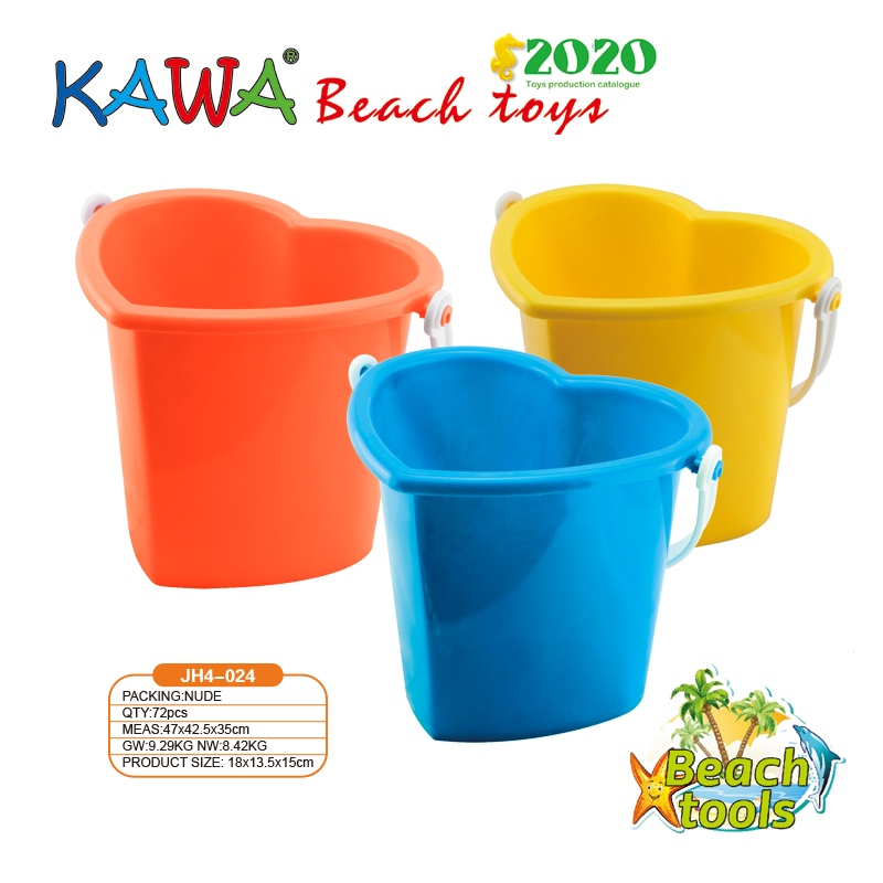 Heart-shaped bucket