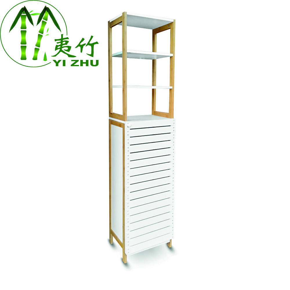 Bamboo +MDF Storage Cabinet Bethroom cabinet(