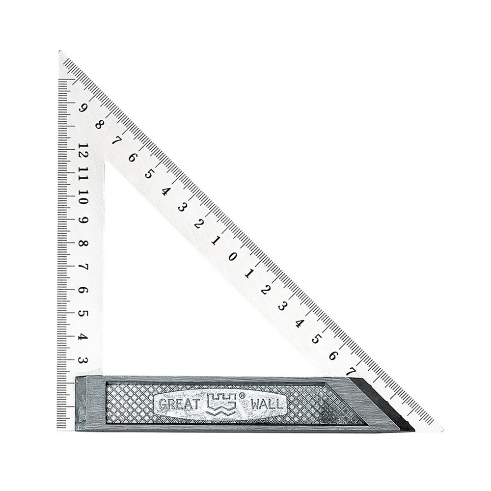 Steel square, steel try square, metal angle ruler