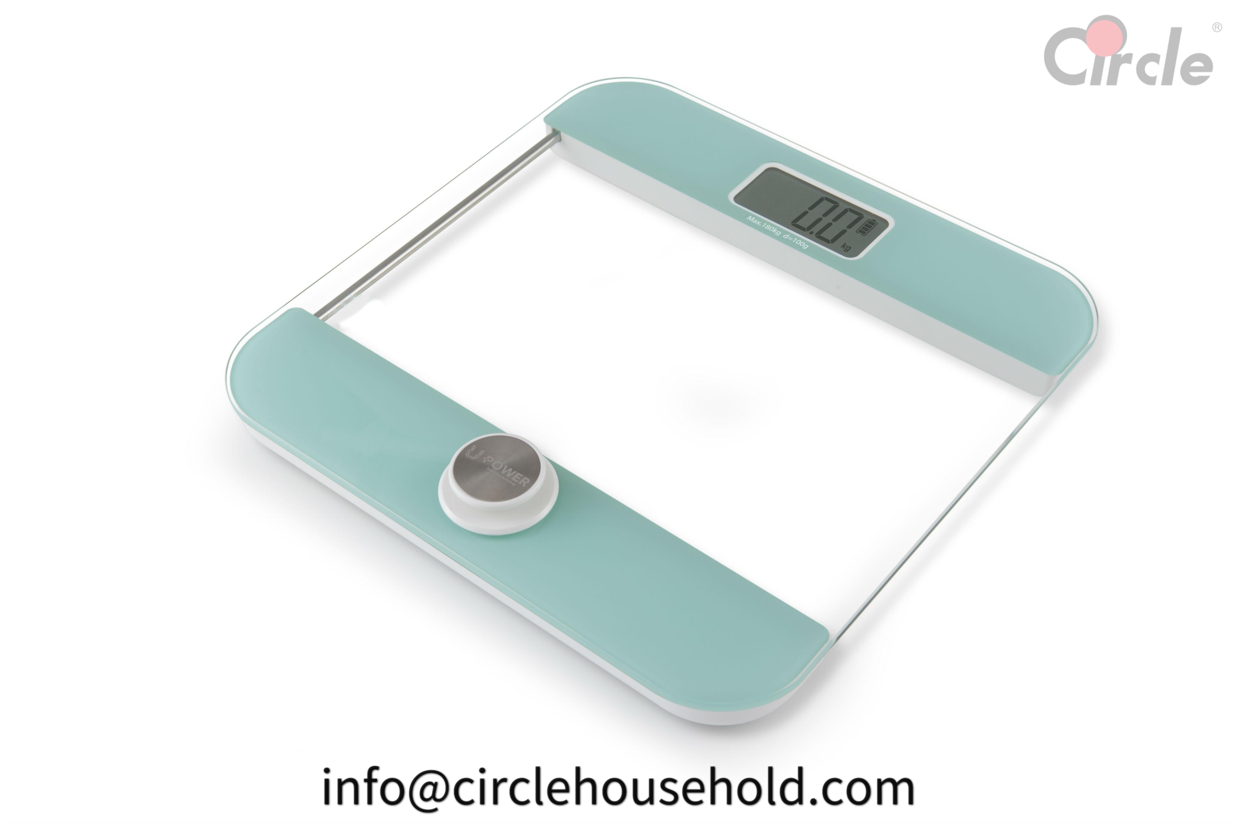 Battery-free bathroom scale