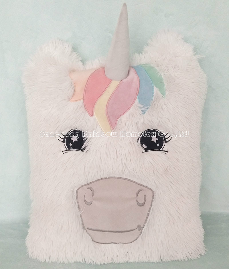 Embroidery Unicorn Cushion