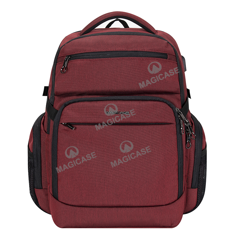 MAGICASE Ultra Light Laptop Backpack 15.6 Inch Computer Backpack Stylish College Backpack Water-repellent Laptop Bag Day pack with USB charging PORT for Work/Travel School/Business/Men/Women