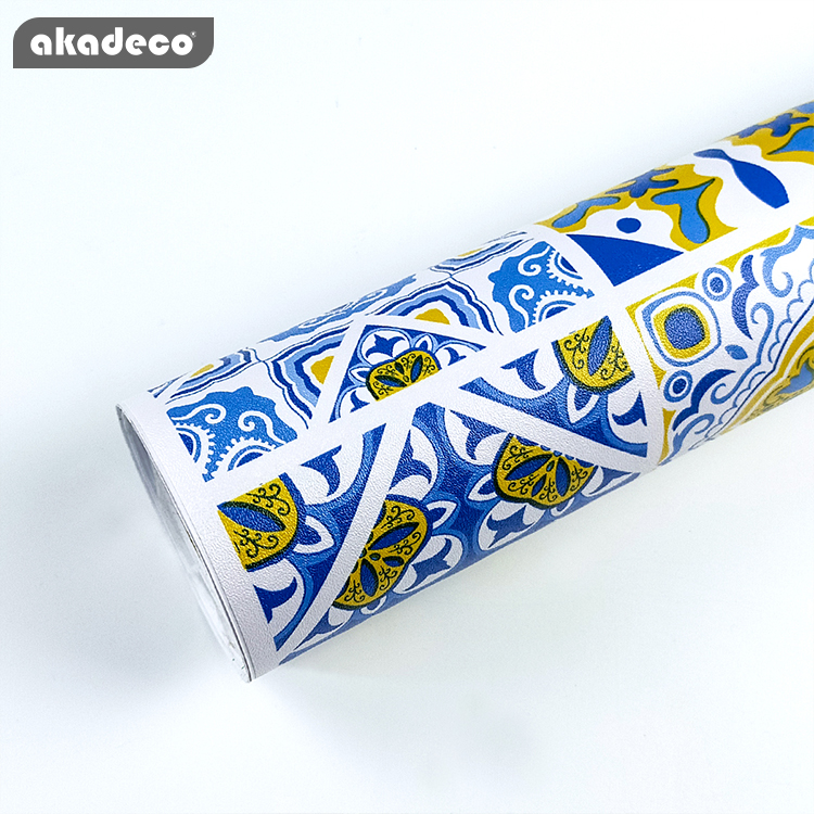 PVC Bohesia style wallpaper