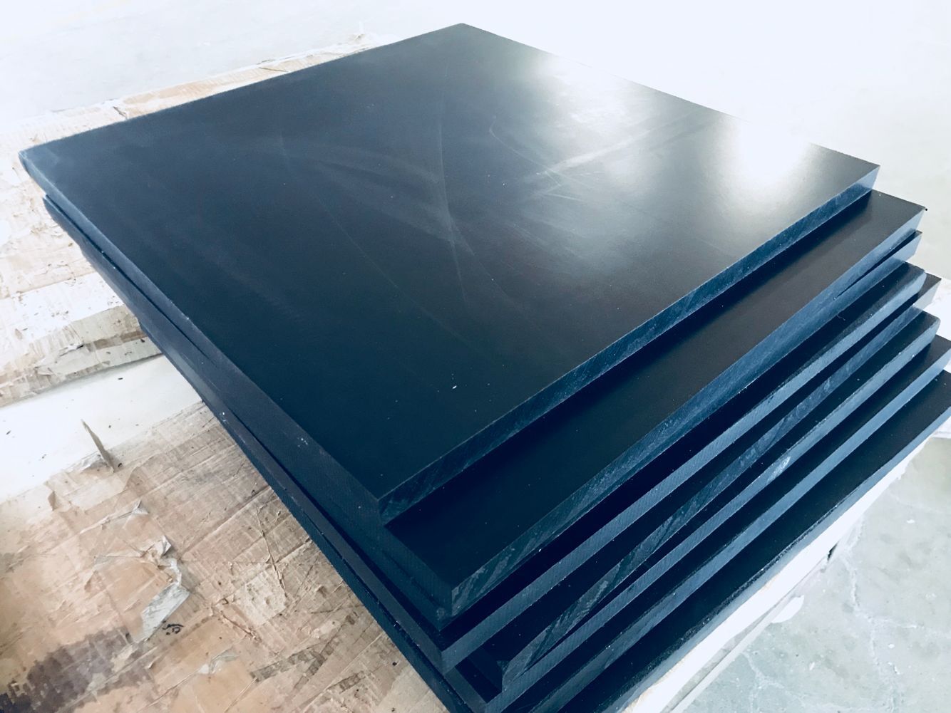 Ptfe Molded Sheet With Carbon