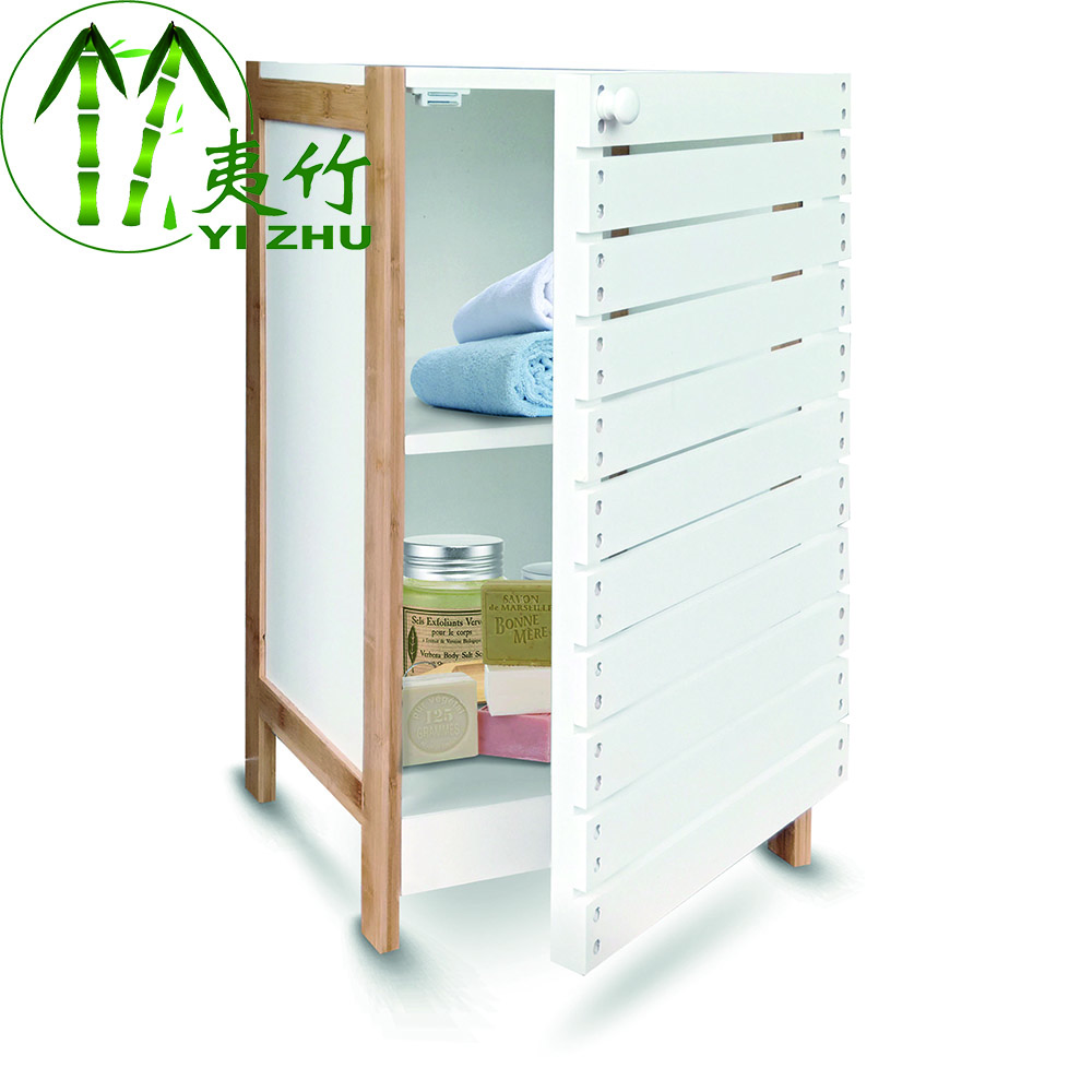 Bamboo +MDF Storage Cabinet Bethroom cabinet(
