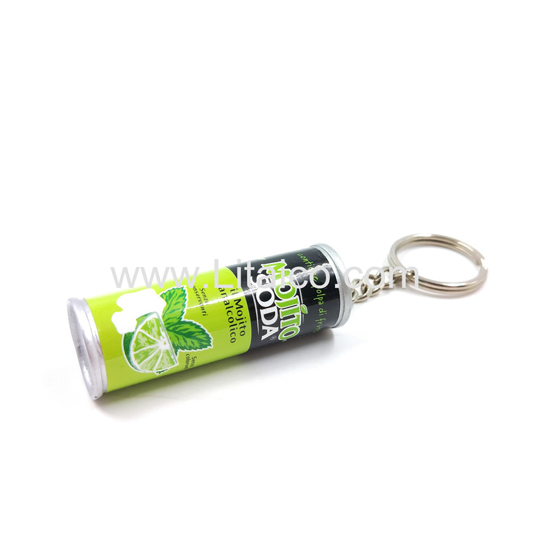Juice bottle resin Keychain