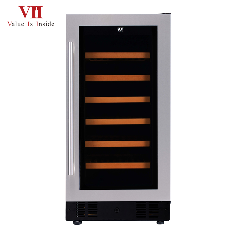 VII VCU34SB Built-under or Free Standing Single Zone Wine Cabinet