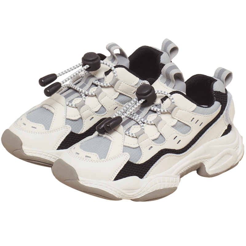 2020 Fashion kids lace up casual shoes kids sport light sneakers