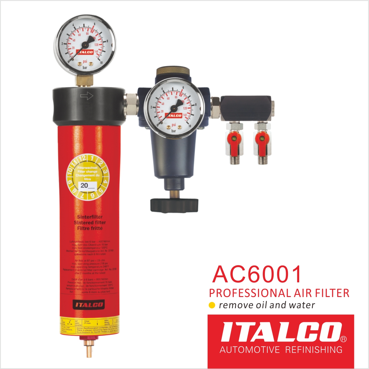 air filter oil water filter