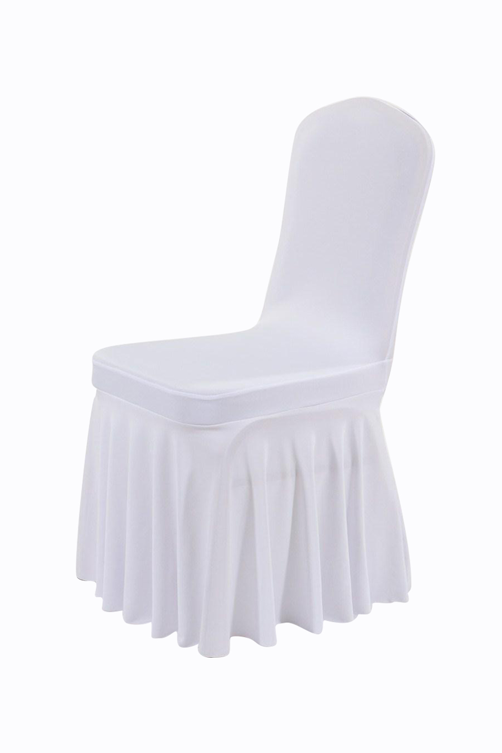 1 pcs chair cover， Spandex chair cover with skirting