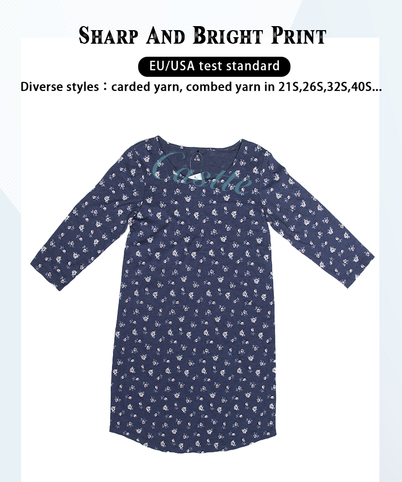Ladies AOP Jersey Sleepdress