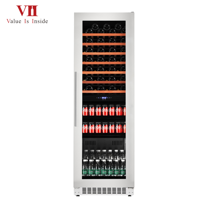 VII VBW125D Dual Zone Wine & Beverage Cabinet