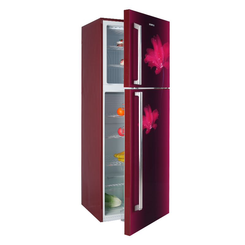 Top Freezer Glass Door Refrigerator