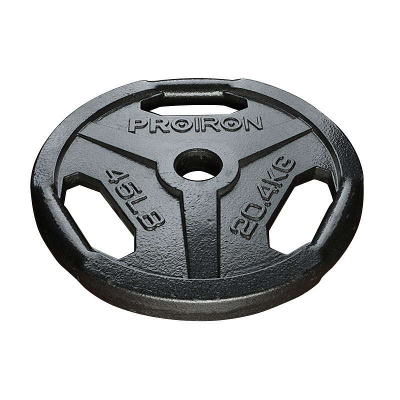 45LB Cast Iron Olympic Plates