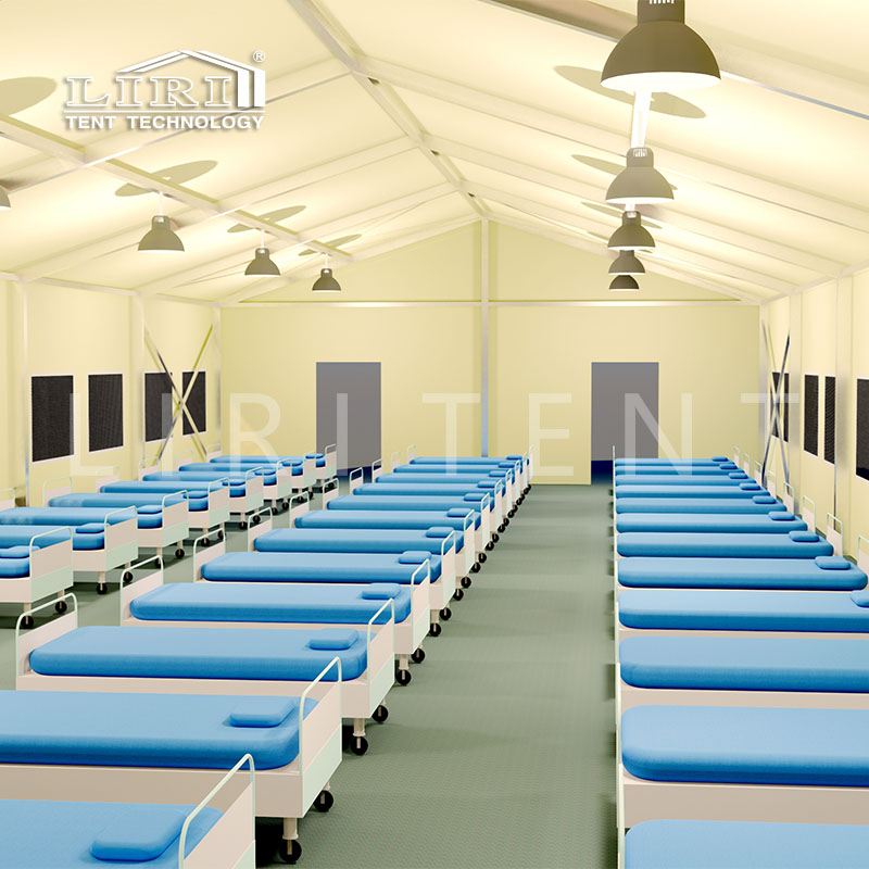 Outdoor Aluminium Hospital Bed Isolation Epidemic Prevention Disinfection Medical Quarantine Tents China