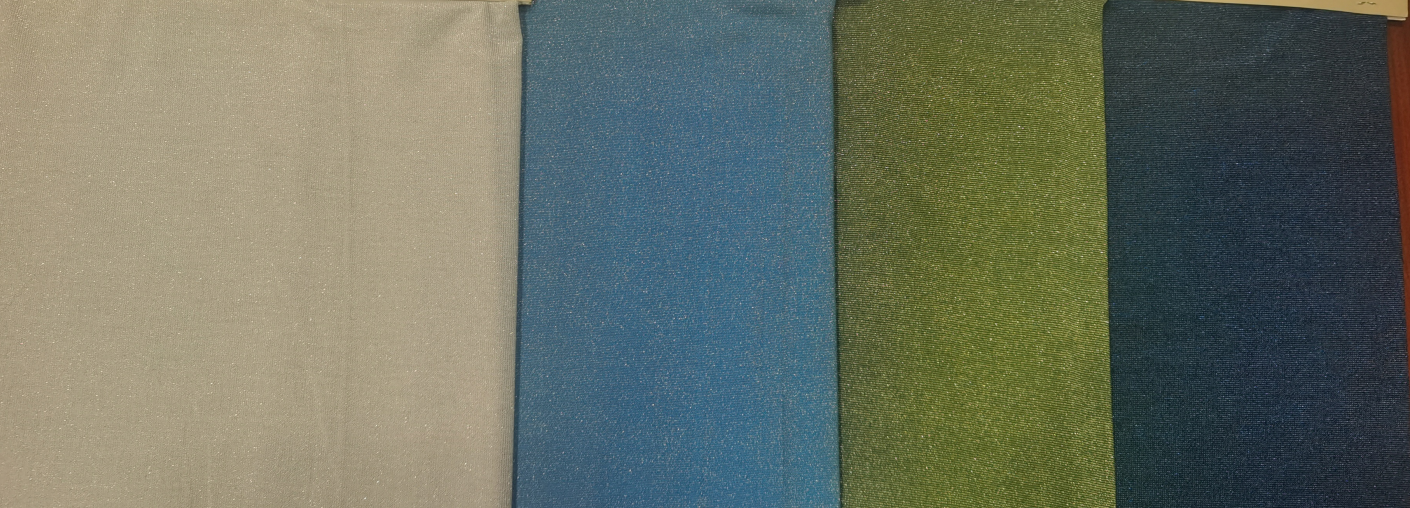Lurex knitting