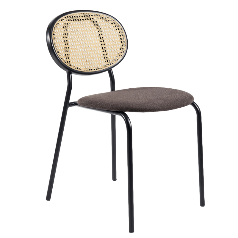 STARWAY Modern Design Rattan Metal Chair Classic Restaurant Chair