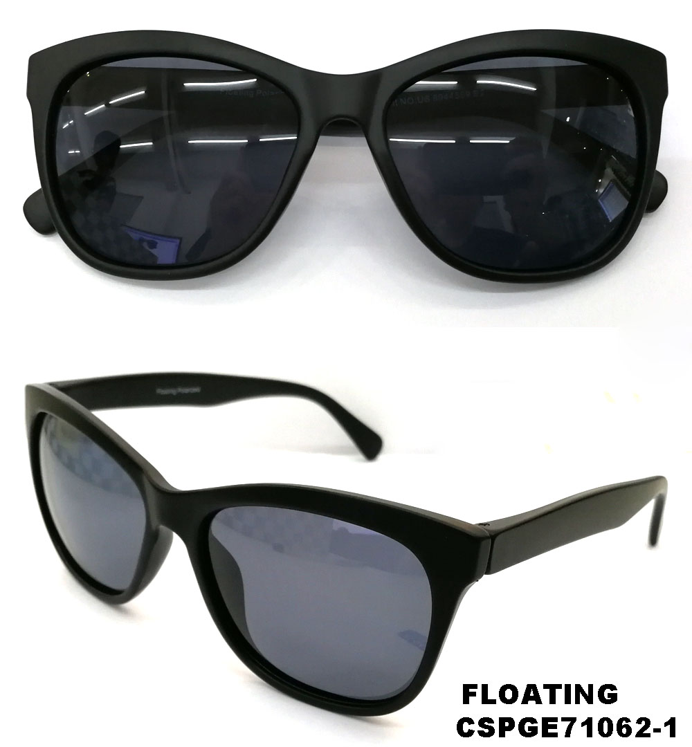 Floating fashion plastic sunglasses