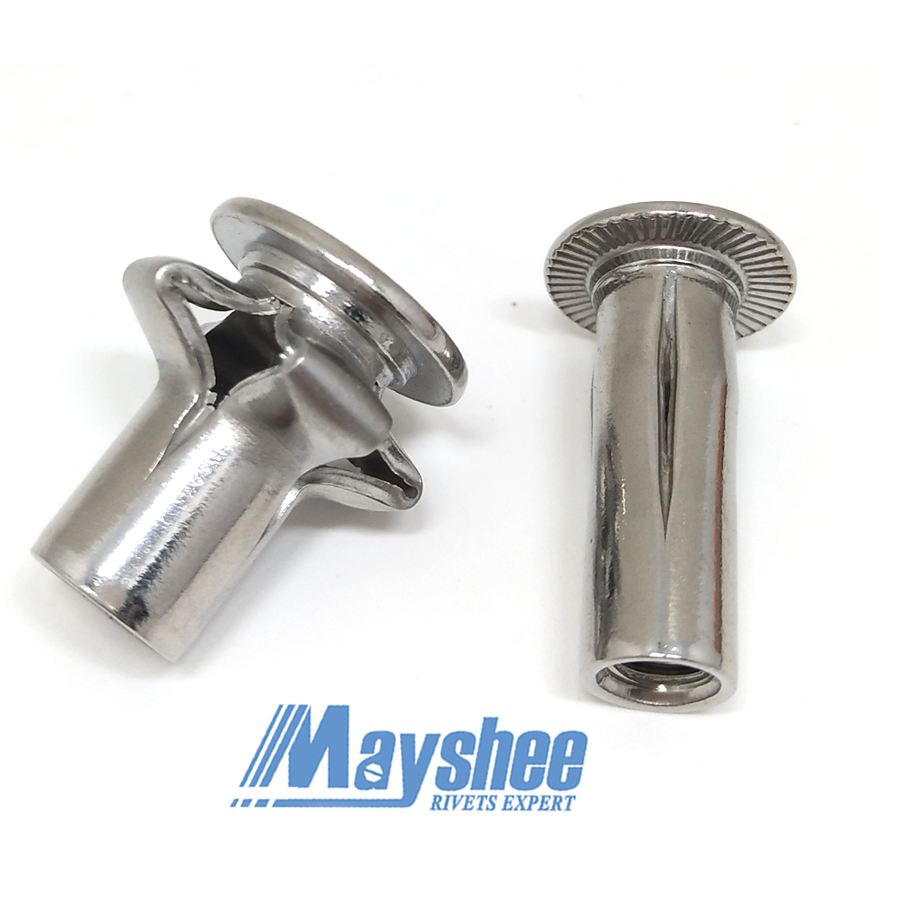 Pre-Bulbed Split Rivet Nuts
