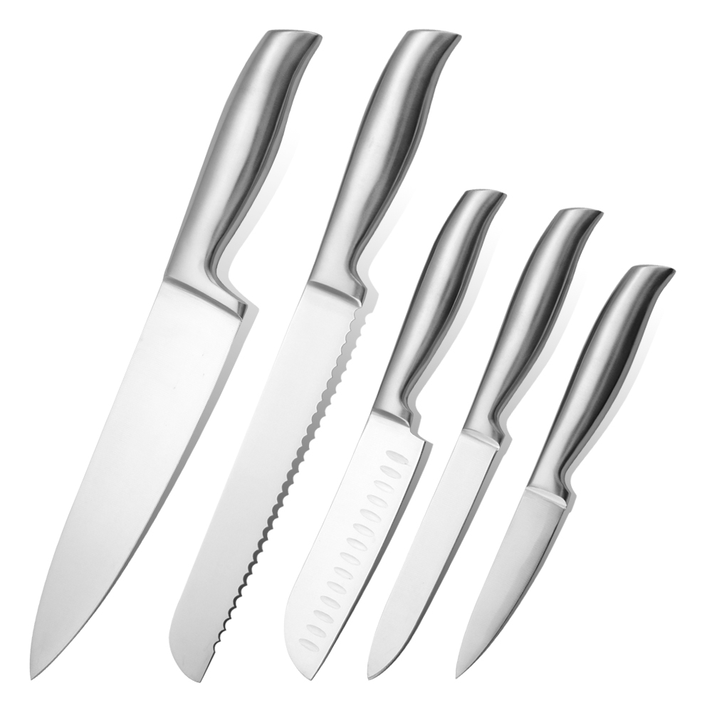 14pcs Hollow handle kitchen knife set